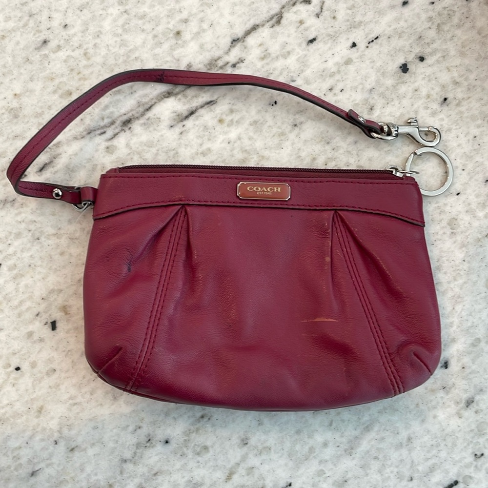 Coach wristlet